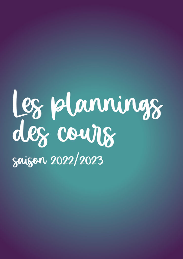 LES PLANNINGS DES COURS.001
